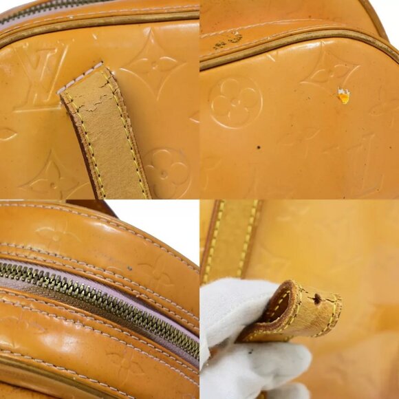 LOUIS VUITTON Marley Backpack Bag Monogram Vernis Leather Rose M91039 07EB442 - Picture 9 of 12